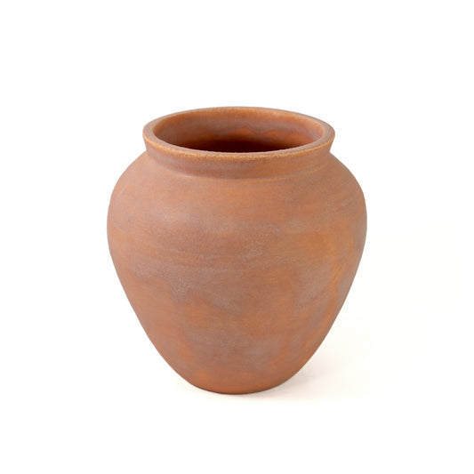 Short Tera Cotta Glaze Vase