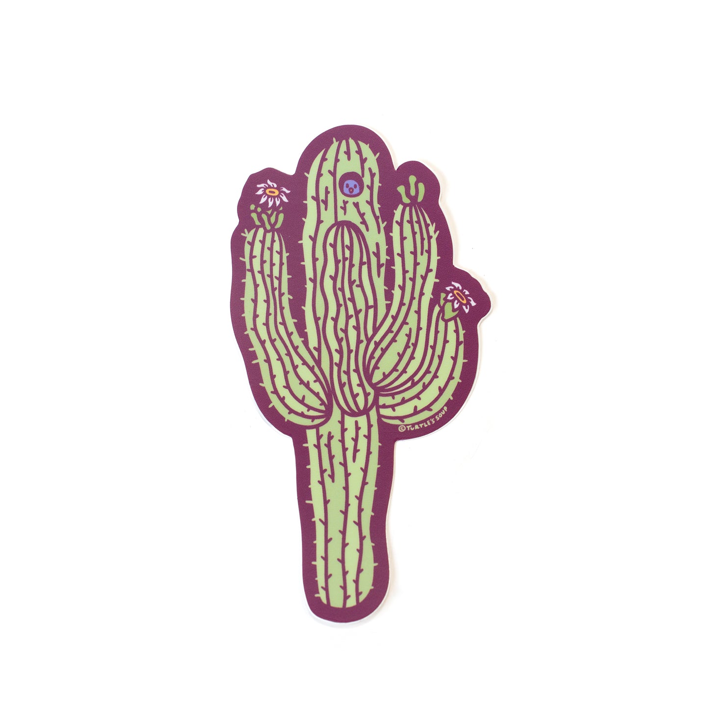 Sonoran Saguaro Cactus Sticker