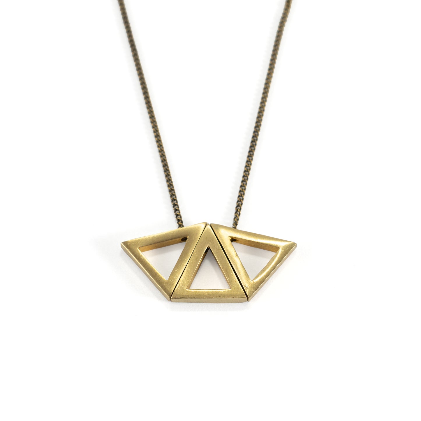 Three Triangles Necklace