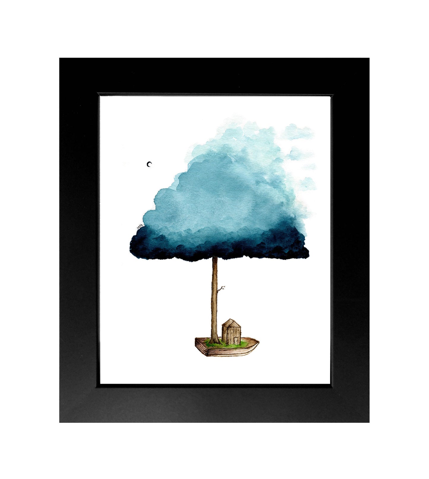 Rooted in the Wind Print
