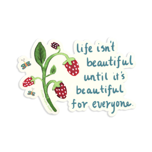 Beautiful for Everyone Sticker