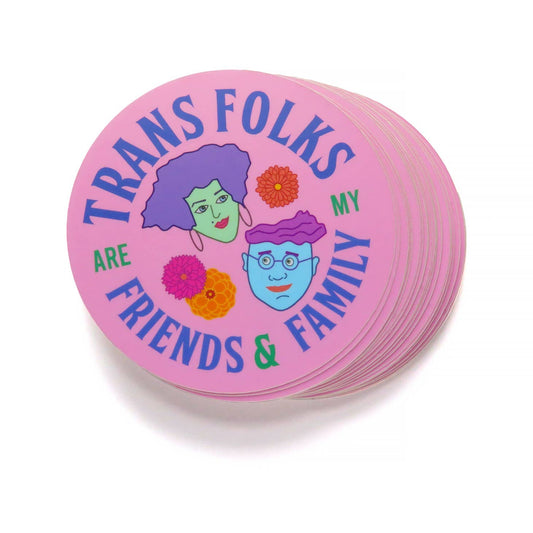 Trans Family Sticker