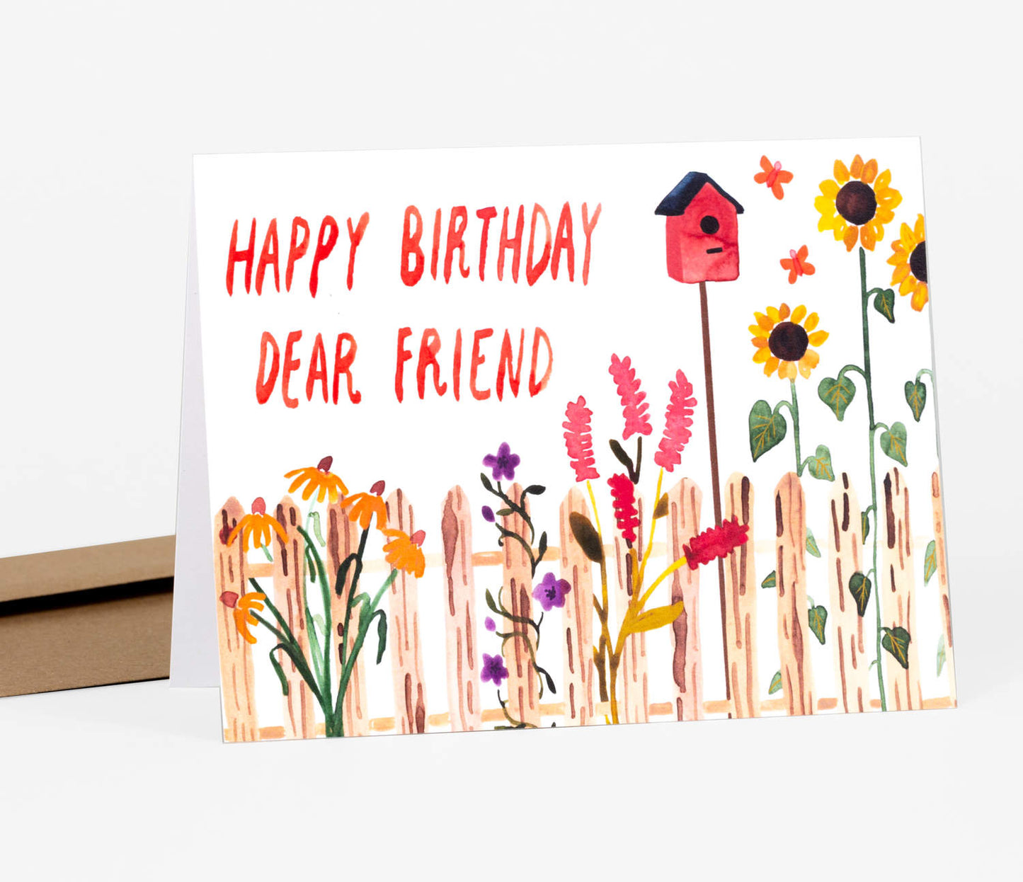 Happy Birthday Dear Friend Card