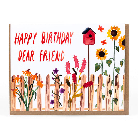 Happy Birthday Dear Friend Card