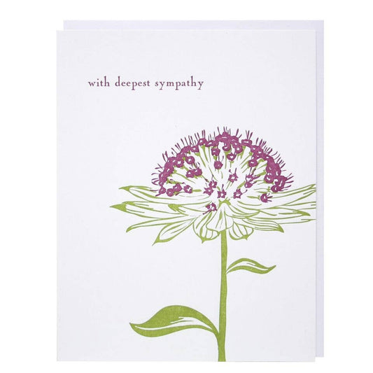 Wildflower Sympathy Card