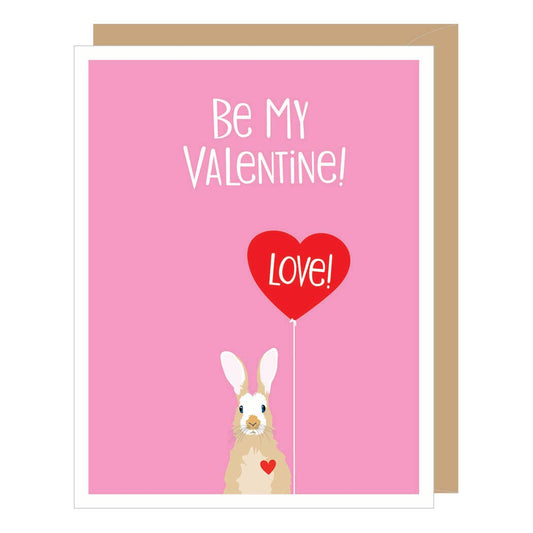 Rabbit Valentine's Day Card