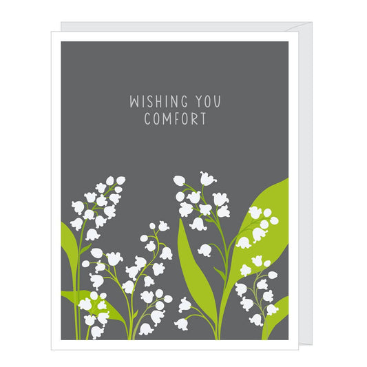 Lily of the Valley Sympathy Card