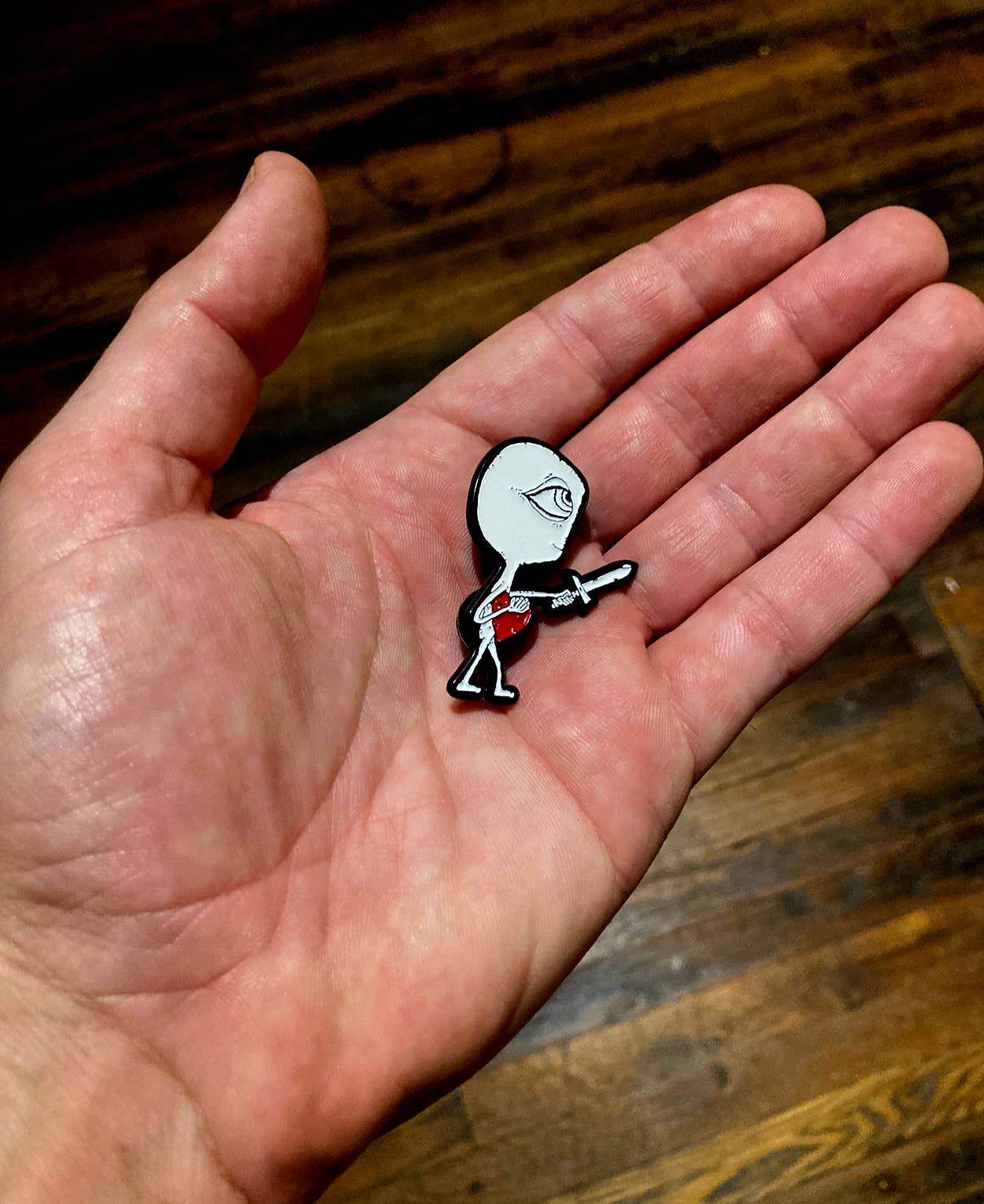 Courage pin