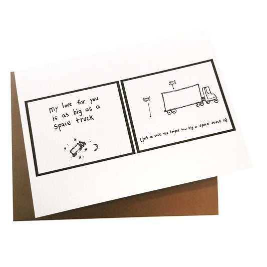Space Truck Card