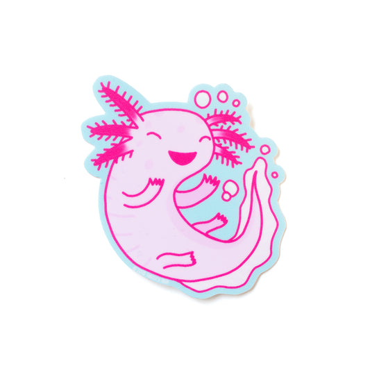 Axolotl Vinyl Sticker