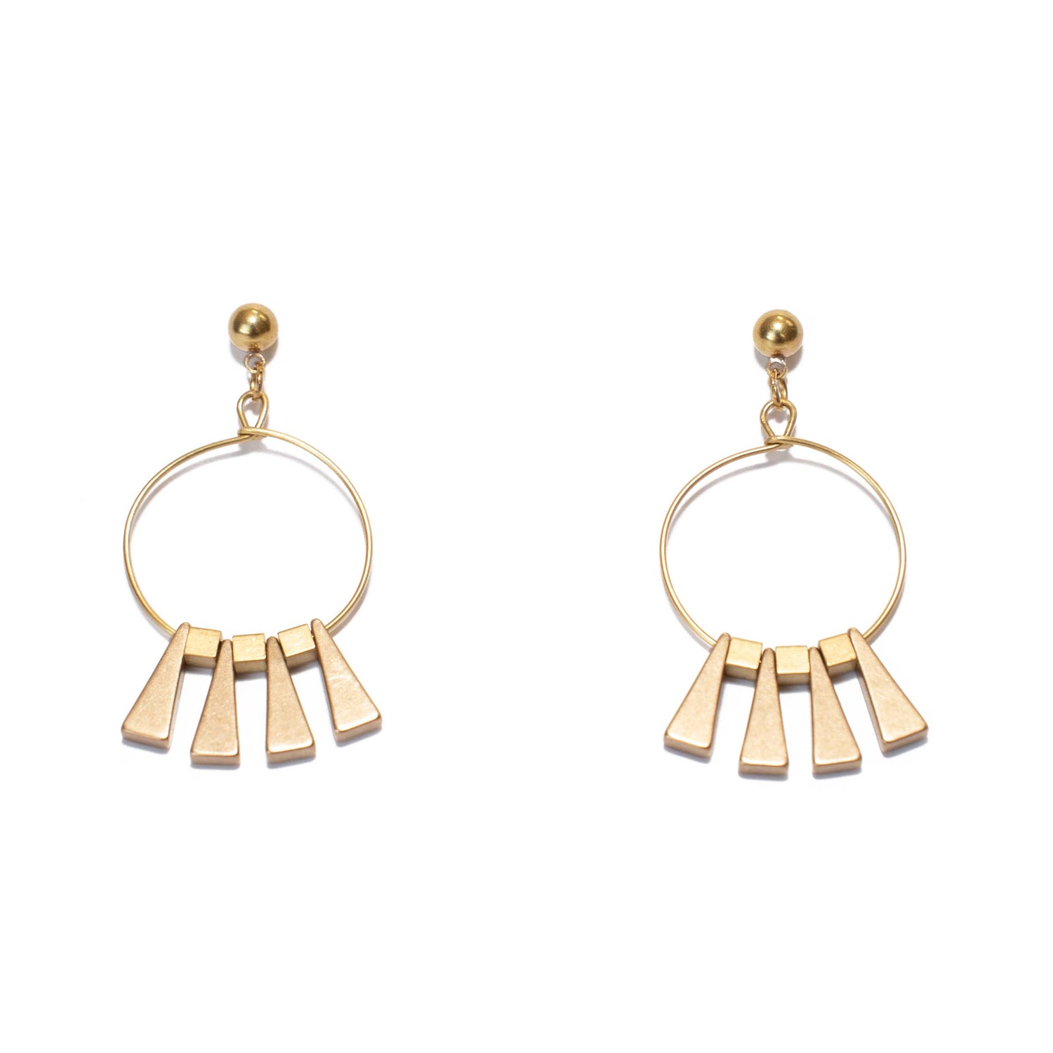 Boho earrings hoops 2025