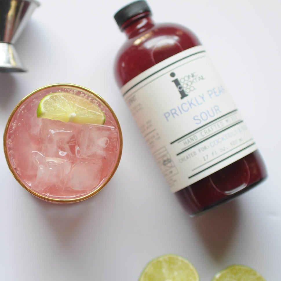 Prickly Pear Hand Crafted Cocktail Mixer 17 oz