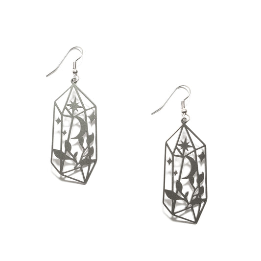Celestial Crystals Charm Earrings