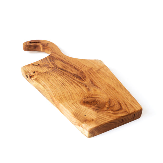 Handcrafted Wooden Charcuterie Board with Handle