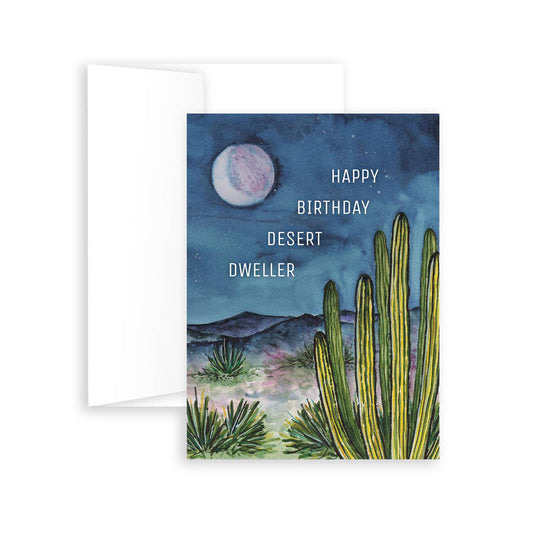 Desert Dweller Birthday Greeting Card