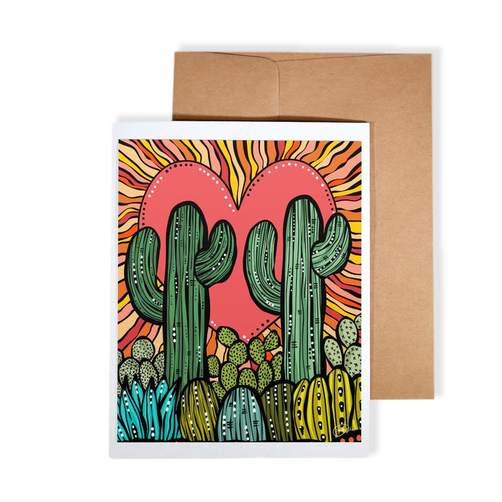 Love Cacti Card