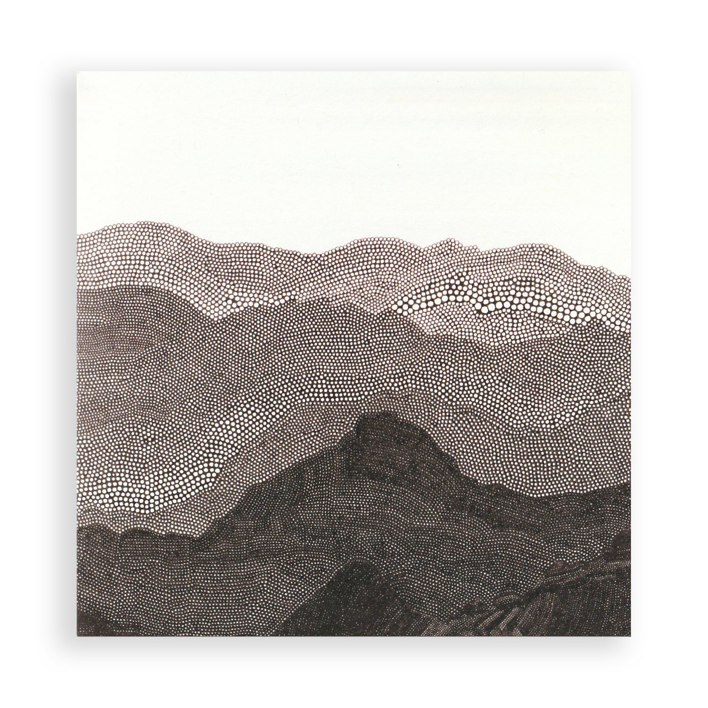 Mountains in Korea 2022_03 Art Card Print