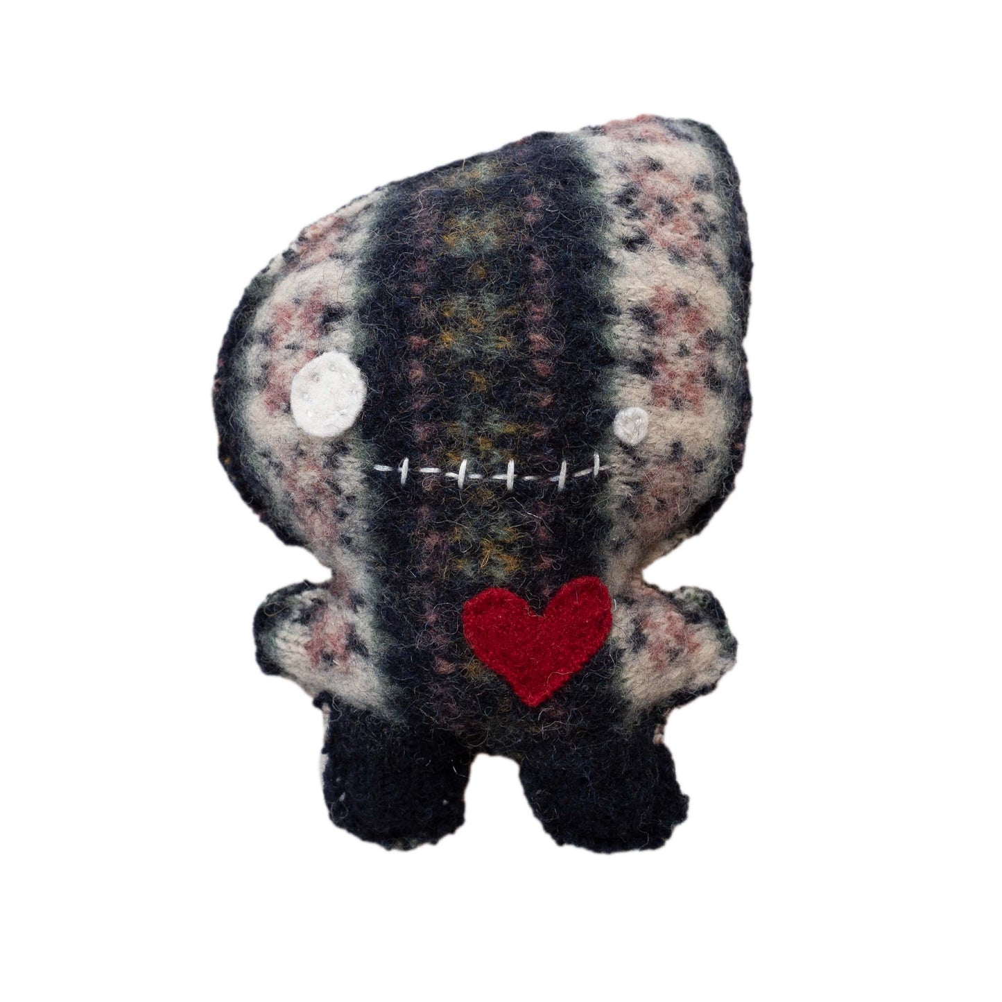 Heart doll sweater plush
