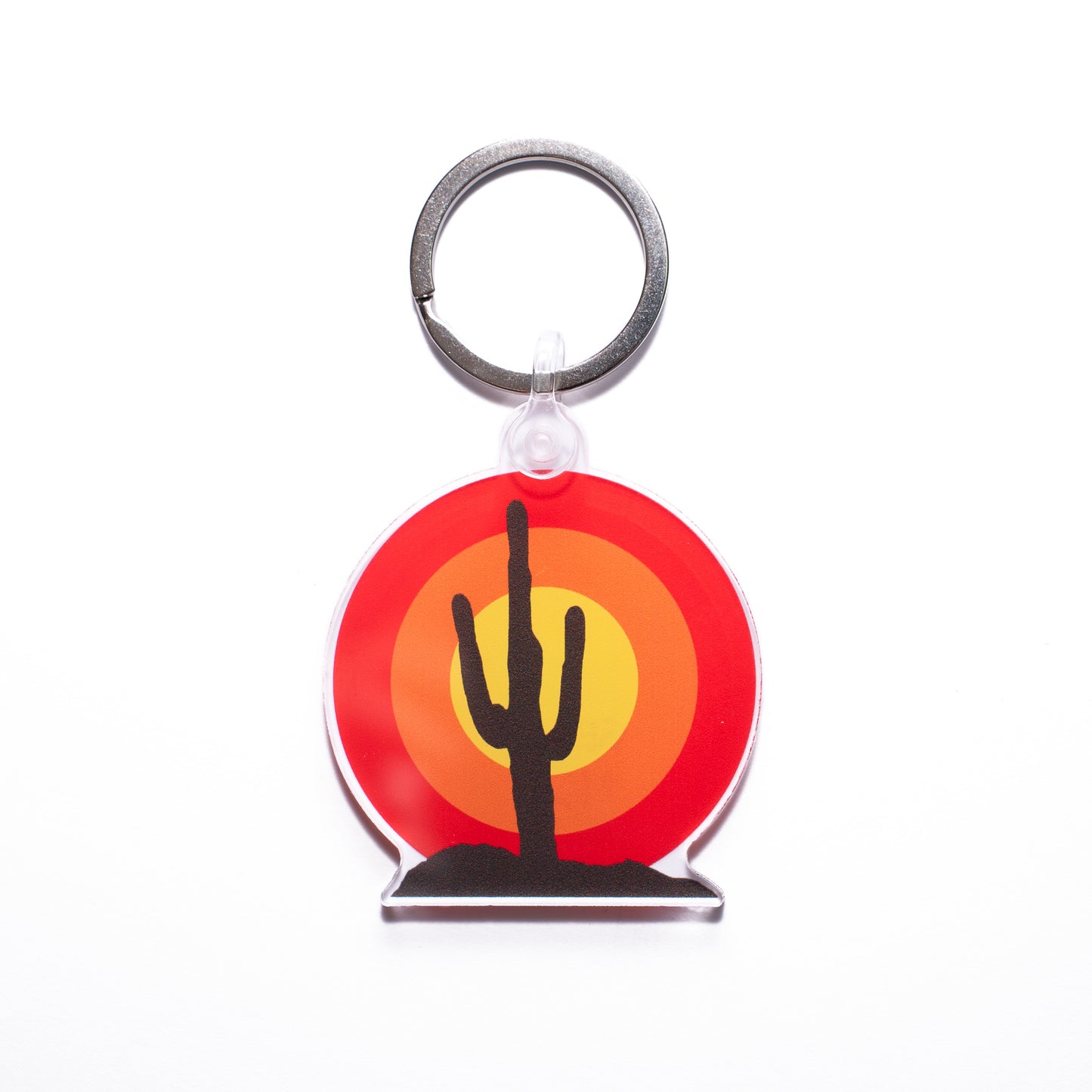 Saguaro Sun Keychain
