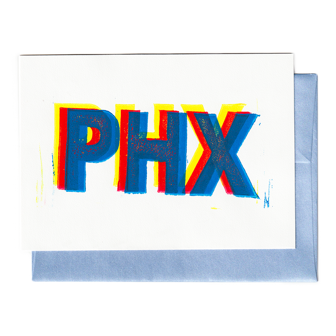 PHX phoenix three color print card