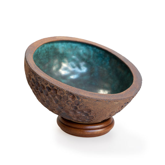 Handmade Turquoise Bowl