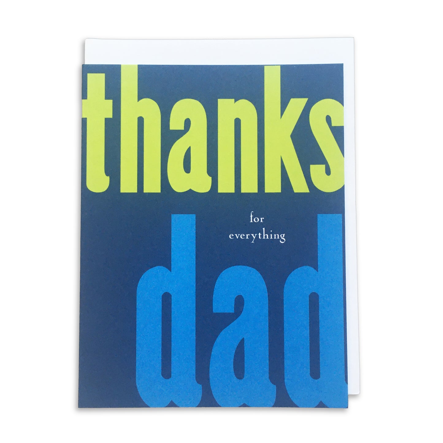 Thanks for Everything Dad Card