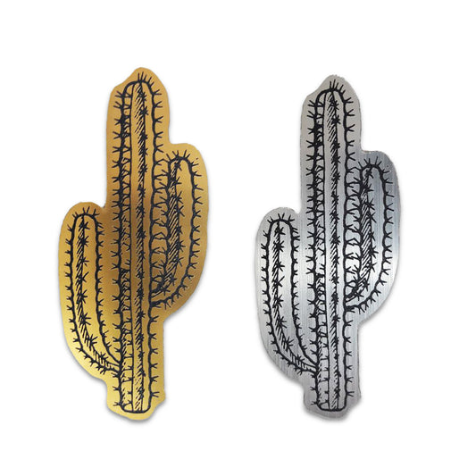 Foil Saguaro Sticker