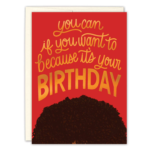 You Can Birthday Card