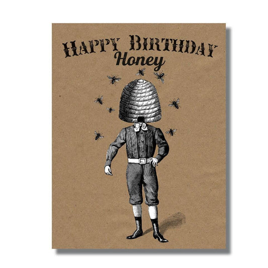 Happy Birthday Honey Greeting Card