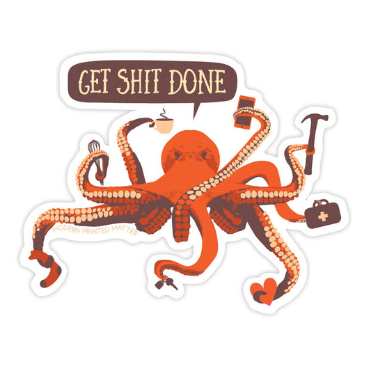 Get Shit Done Vinyl Sticker