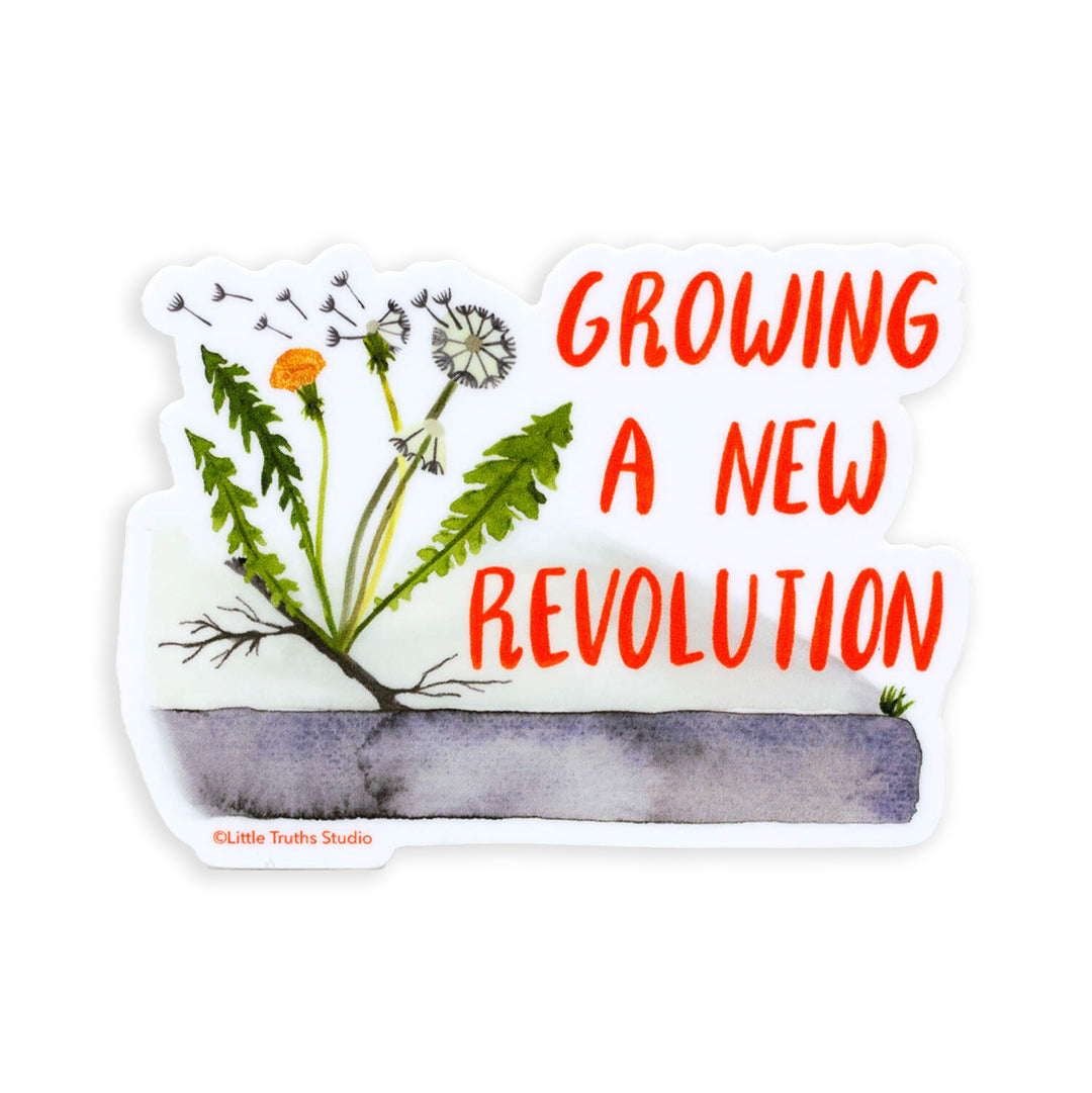 Growing a New Revolution Sticker
