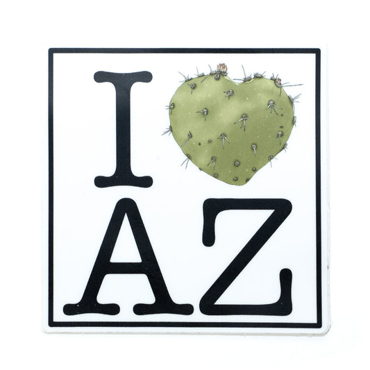 I Love Arizona Vinyl Sticker