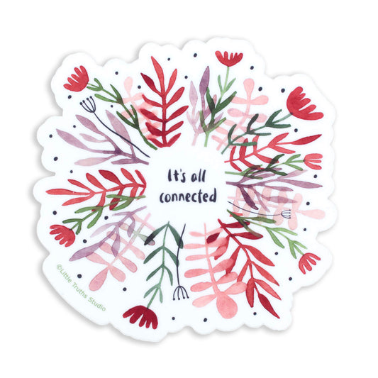 It's All Connected Sticker