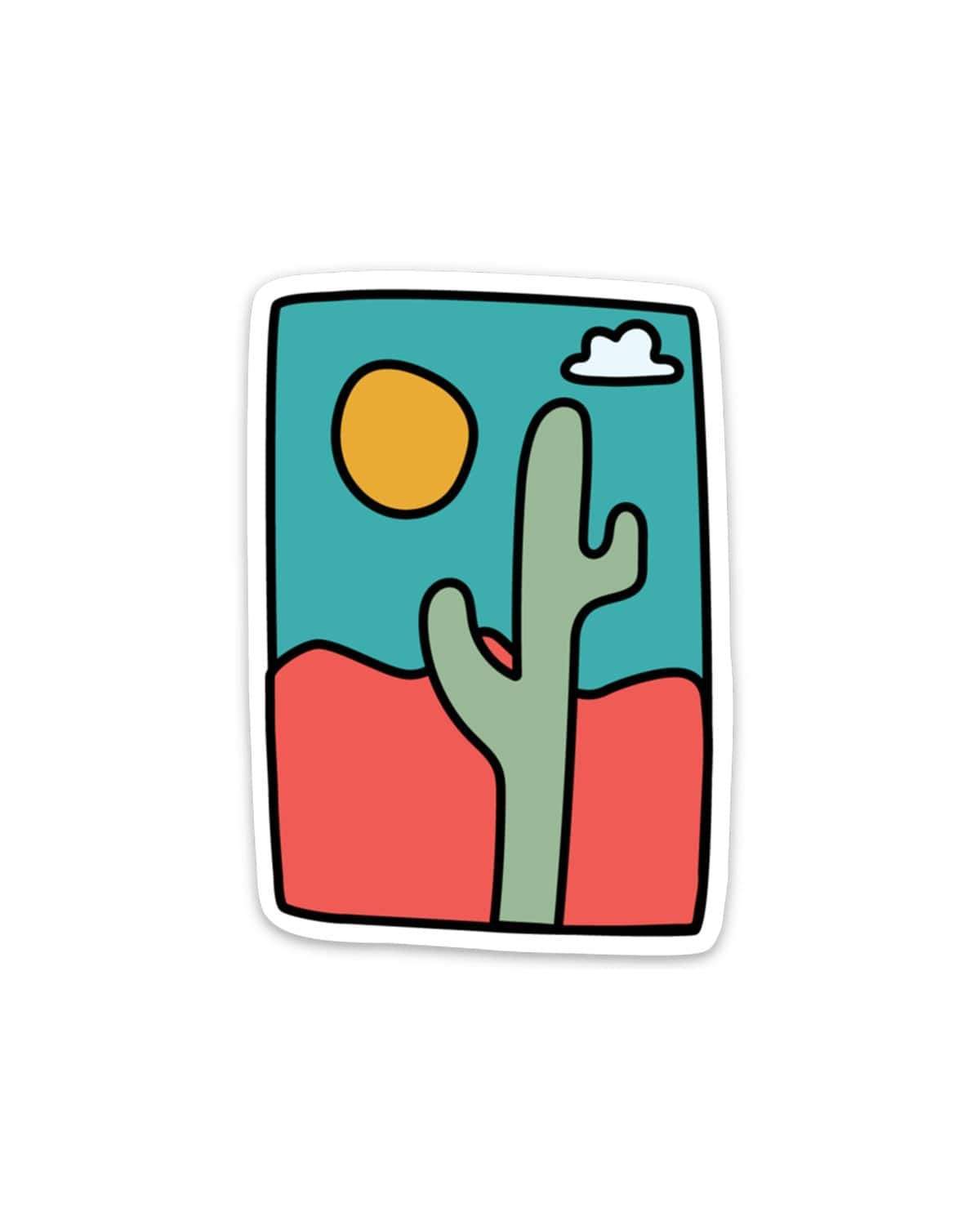 Desert Days Sticker
