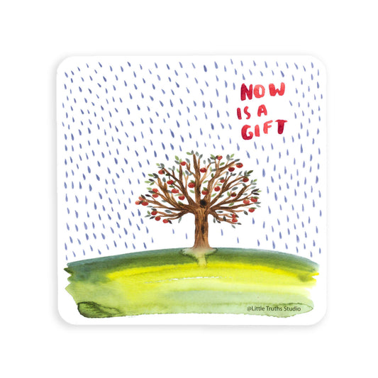 Now is a Gift Sticker