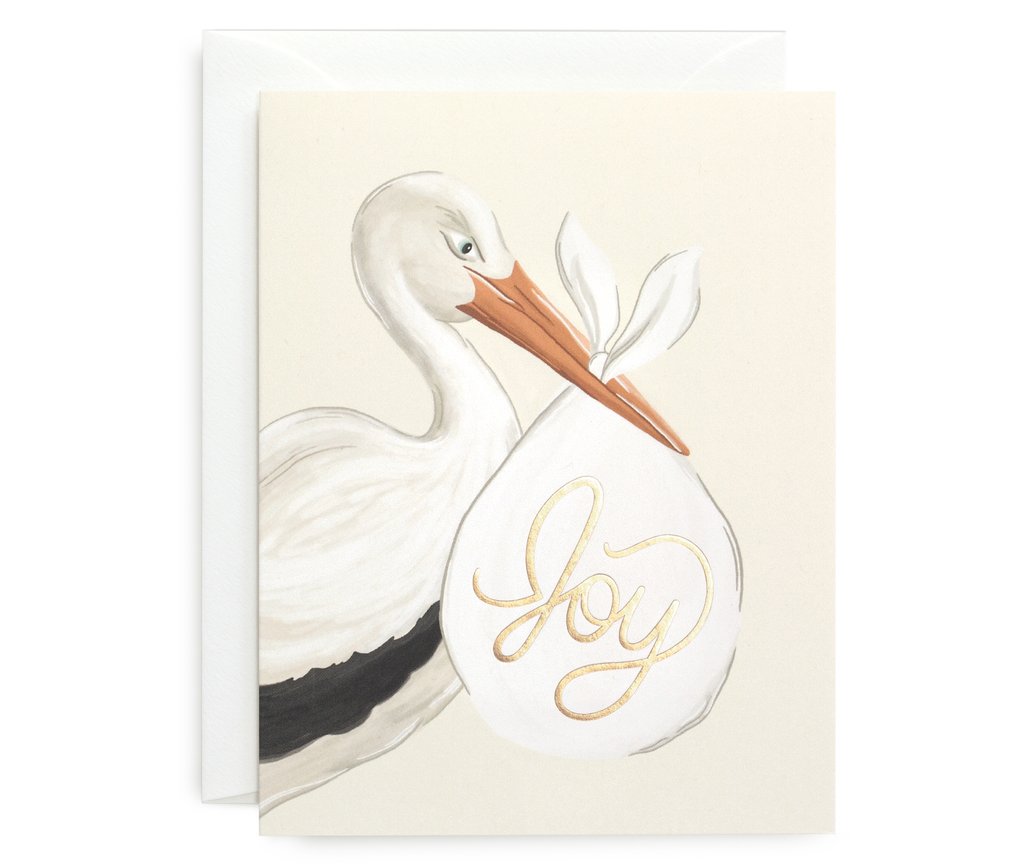 Bundle of Joy Stork Card