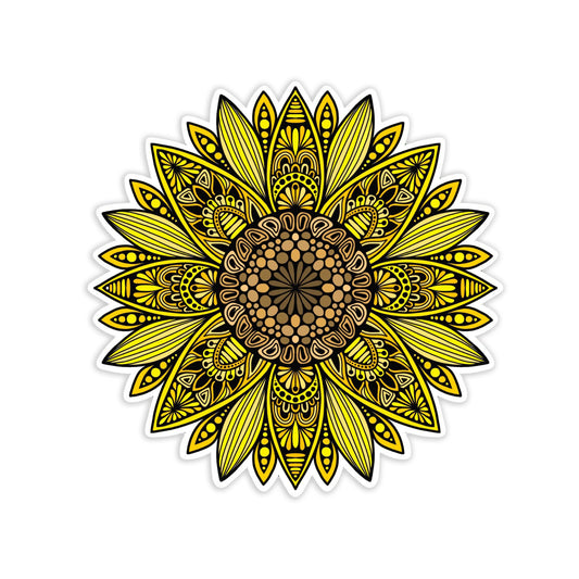 Sunflower Power Sticker