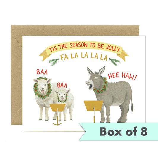 Fa La La Cards - Boxed Set of 8