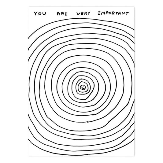 You Are Very Important Postcard
